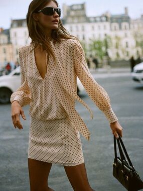 Reformation | Dresses | Reformation Margot Cotton Mini Dress